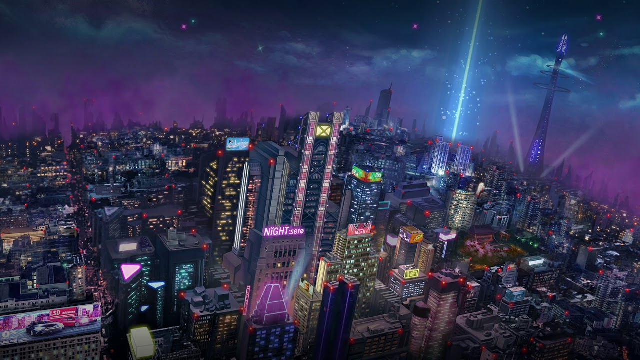 NightZero Mistiltein City Animation [NO SOUND]