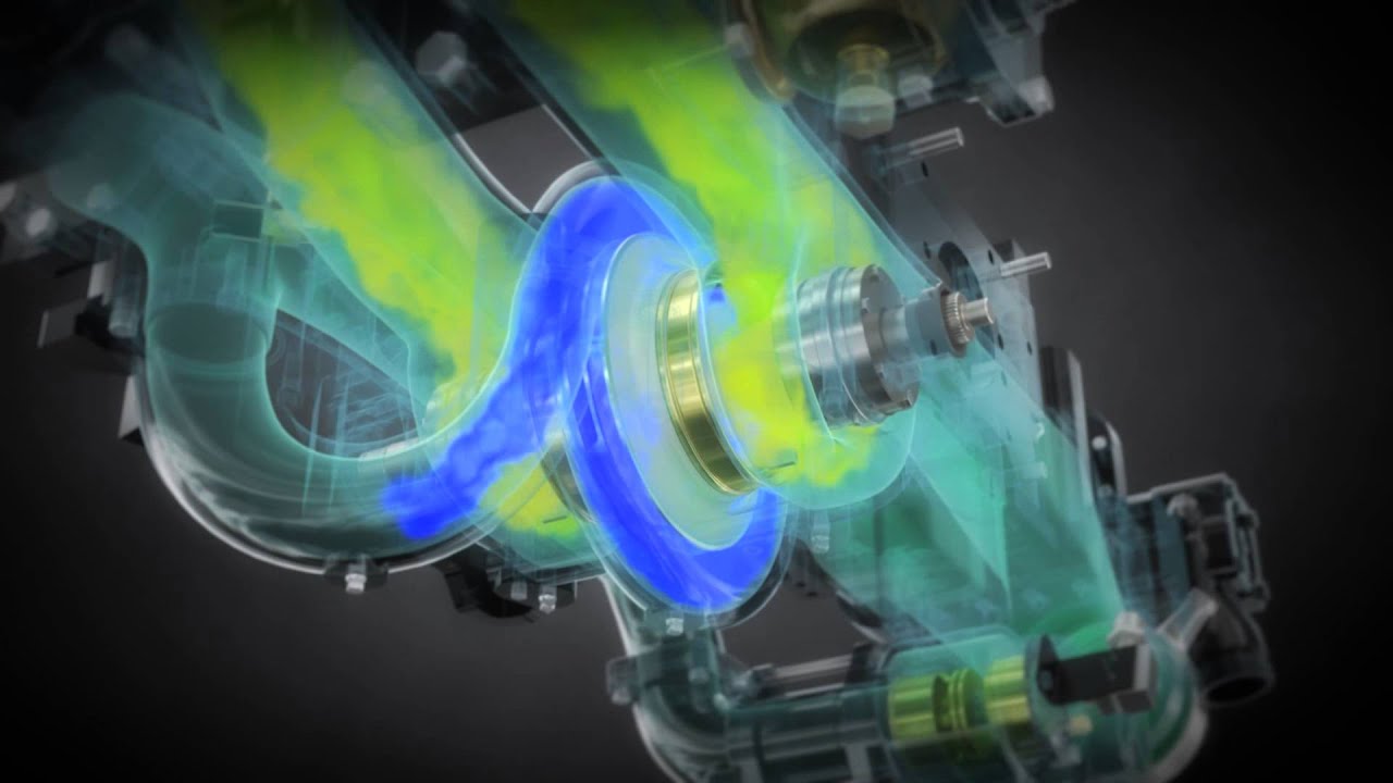 Waterous Single Stage CSU Fire Pump Water Flow Animation