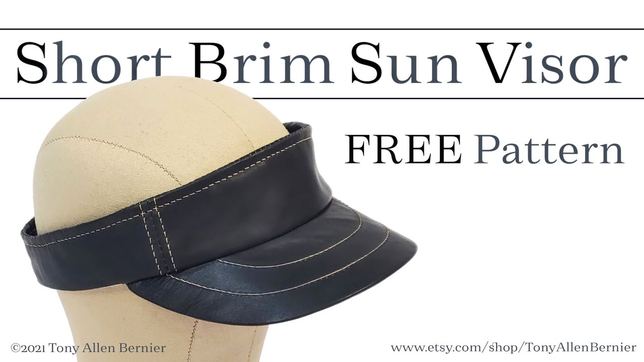 Free Sun Visor Pattern and Tutorial