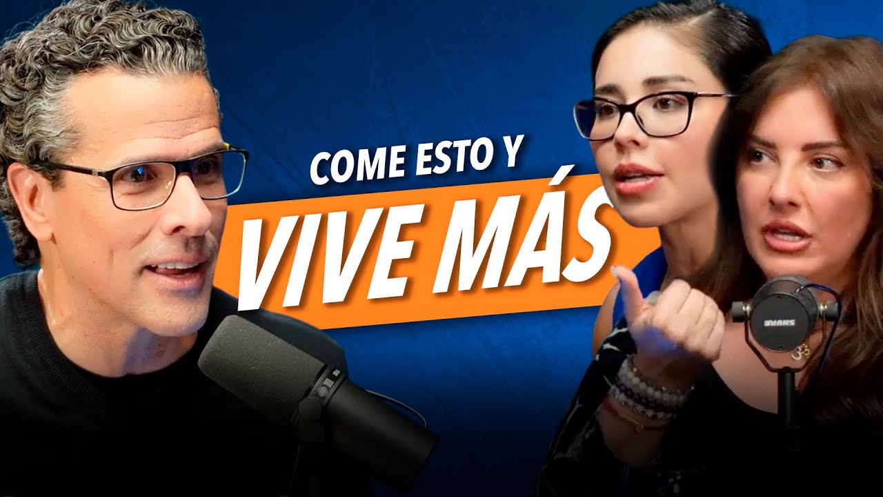 Qu&eacute; COMER para VIVIR M&Aacute;S 😱 - Dra. Samar Yorde, Nutri&oacute;loga Brenda Ver&oacute;nica y Marco Antonio Regil