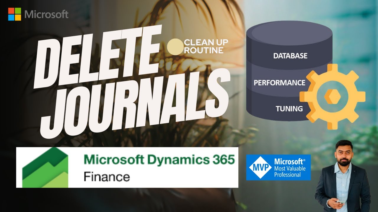 Cleanup Ledger Journals as Cleanup Routine in Microsoft Dynamics 365 Finance & Operations