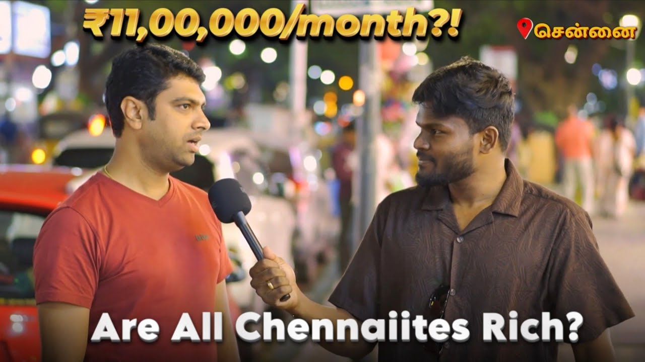 How Much Do People in Chennai Really Earn? 💰 | Chennai Street Interview | By Suman Mpm