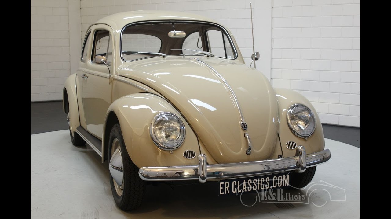 Volkswagen Beetle 1200 Dickholmer 1959 -VIDEO- www.ERclassics.com