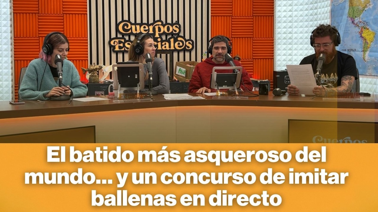 El batido más asqueroso del mundo… y un concurso de imitar ballenas en directo