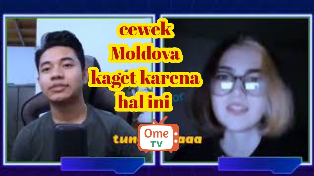 aku buat cewek Moldova ini shock karena bahasaku... #ometvinternasional
