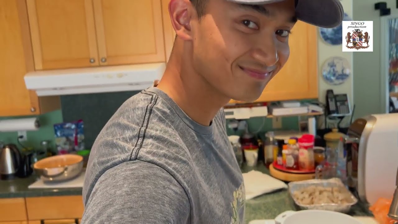 Pre Memorial Day, Daniel learns to cook on May 24, 2025