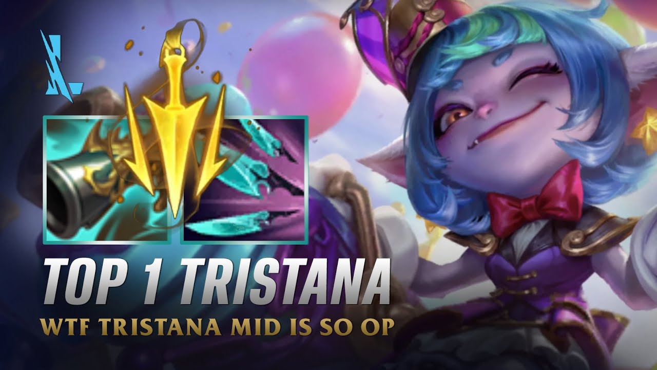 Wild Rift TRISTANA - TOP 1 Garden Party Tristana S14 Ranked Gameplay + Build