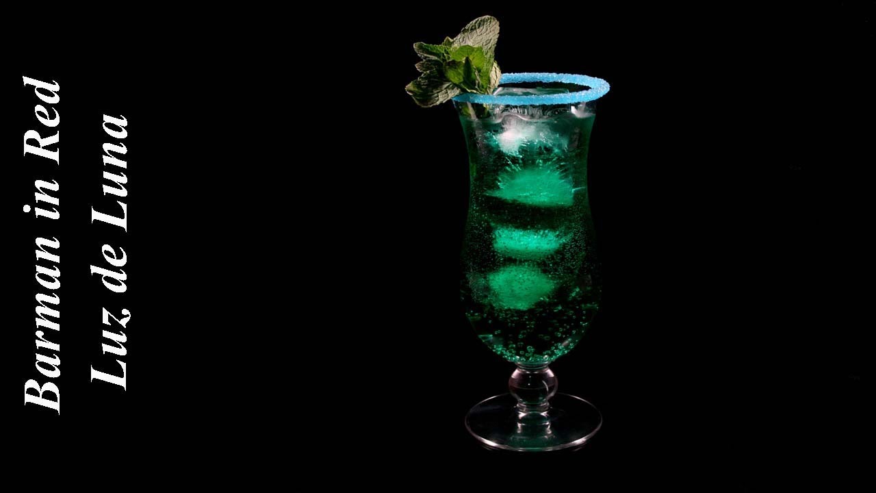 cómo hacer el coctel LUZ DE LUNA