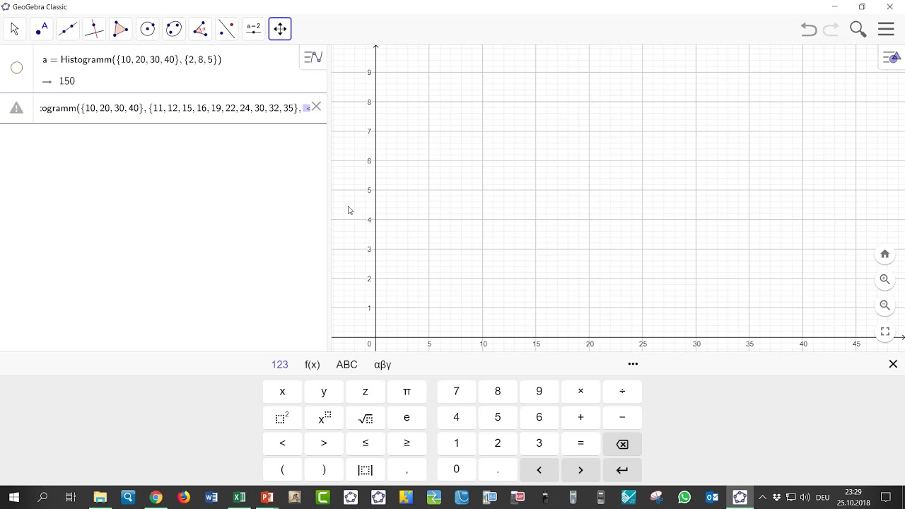 GeoGebra Befehl Histogramm Mathago