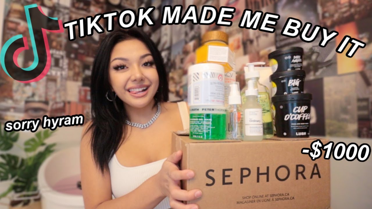 testing viral tiktok skincare products (hyram is quaking)