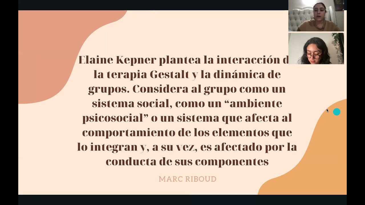 Terapia de grupo Gestáltica