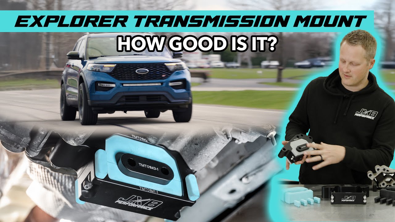 Introducing our NEW BILLET TRANSMISSION MOUNT UPGRADE for the Explorer ST AWD (with science!)