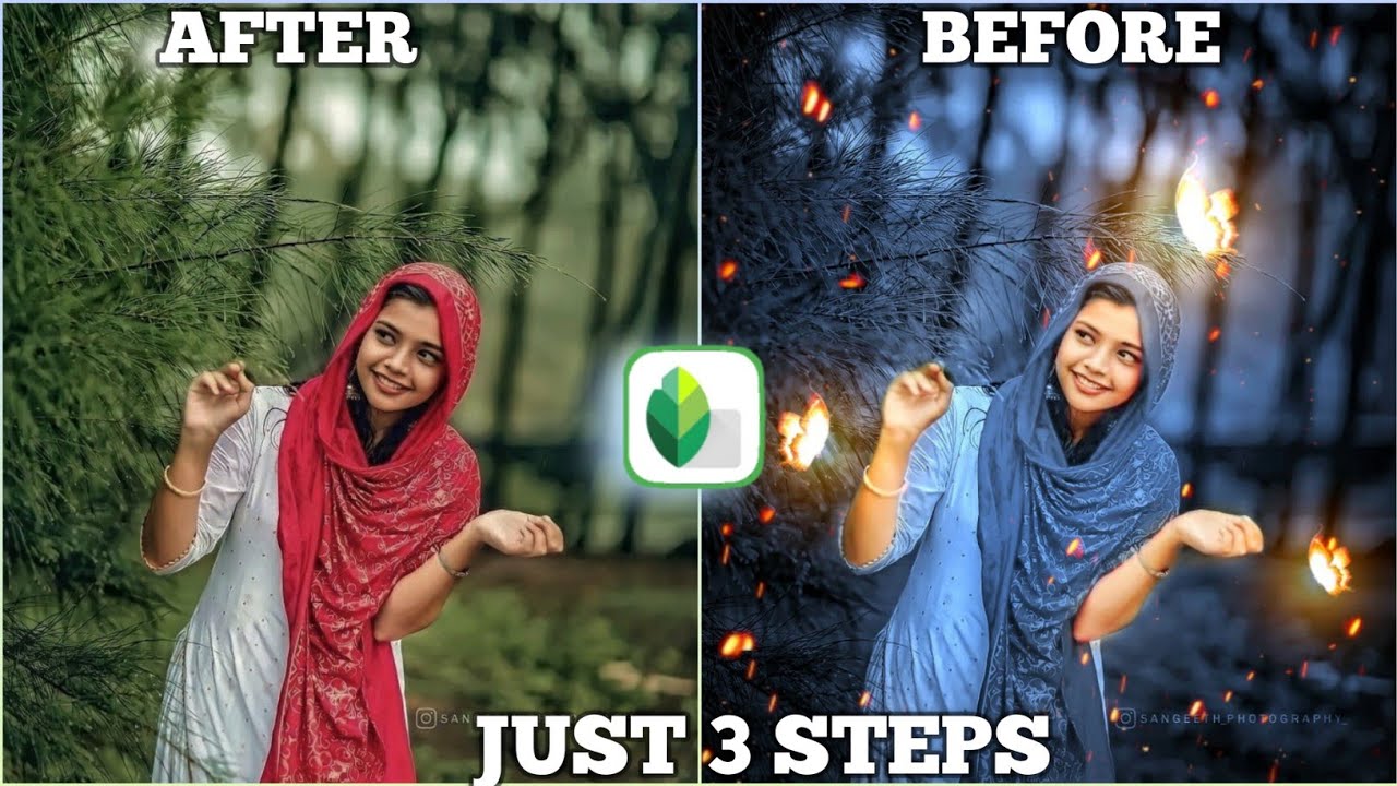 Snapseed Photo Editing Tutorial 2025 🔥| Viral Background Blur & Color Tone |