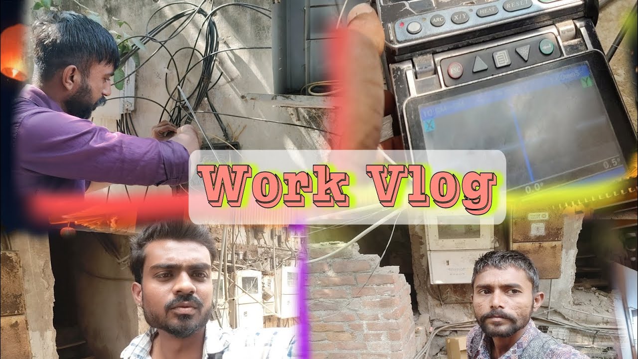 Network Engineer Life in Telecom | Fiber Cable Splicing Vlog | Vlog