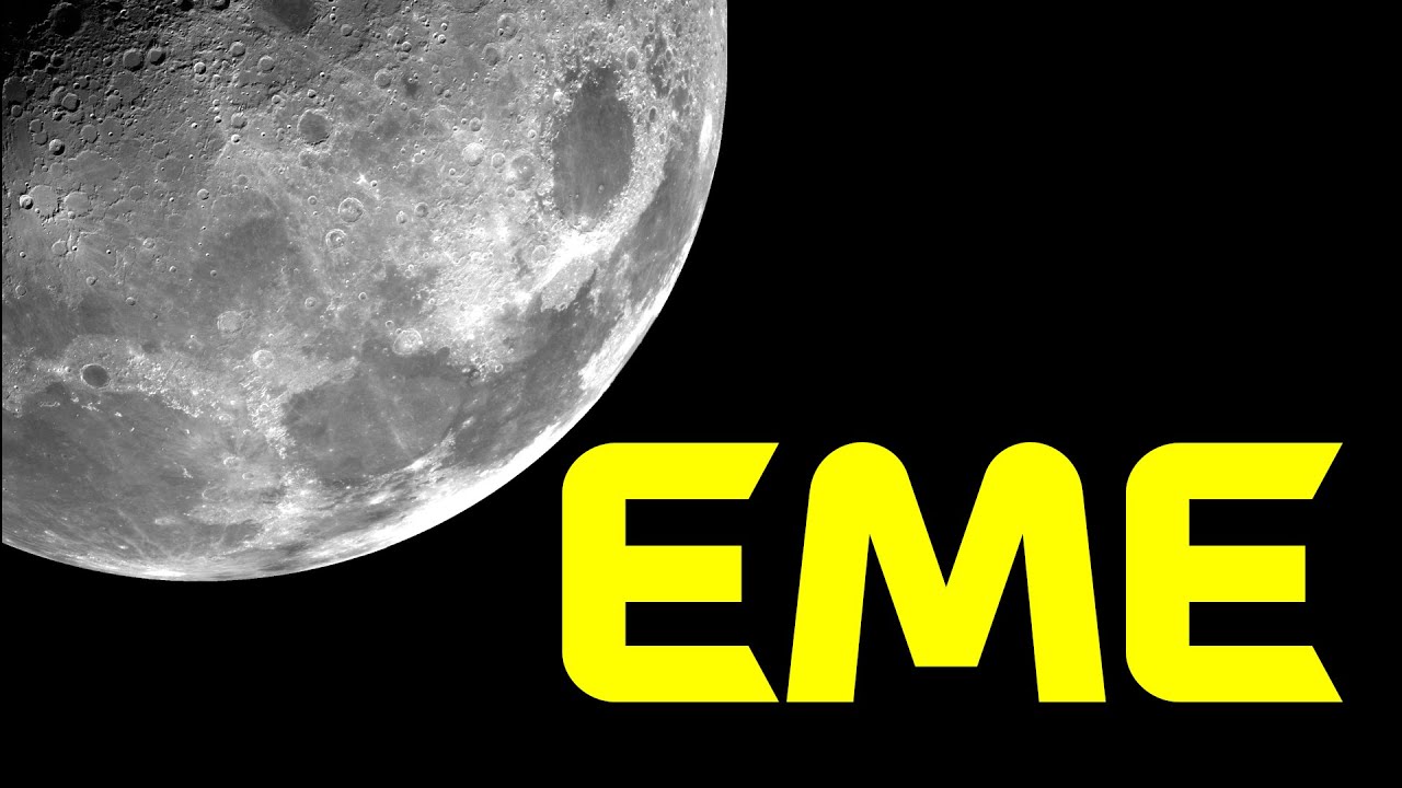 EME - Любительская радиосвязь отражением от Луны