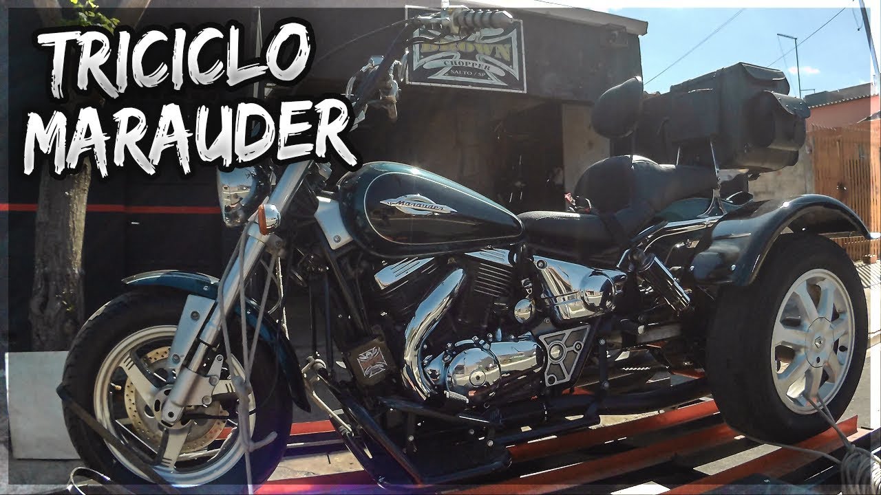 Entrega da Marauder Triciclo - Brown Chopper VDM 160 #vivodemoto