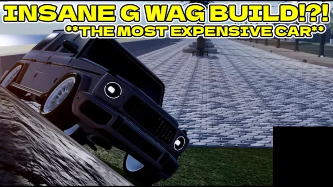 I built an INSANE G Wagon **MOST EXPENSIVE CAR IN GAME!?**