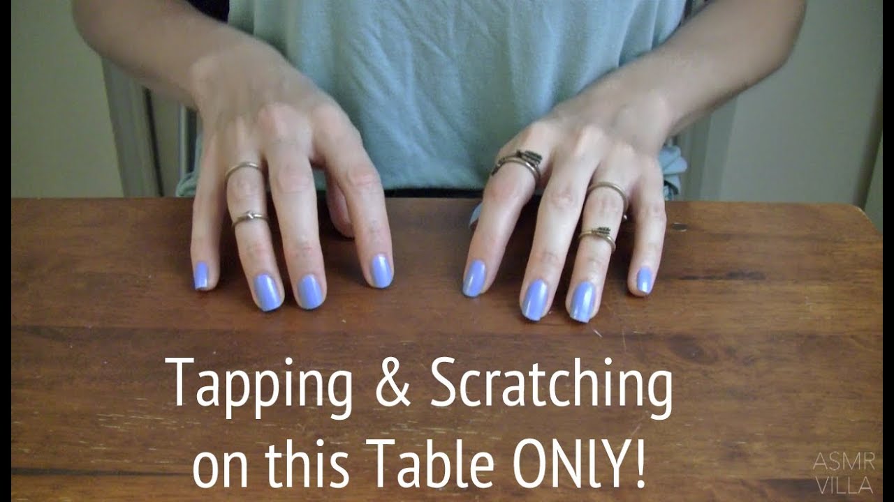 ASMR * Theme: My Table!!! * Tapping & Scratching * Hand Movements * No Talking * ASMRVilla