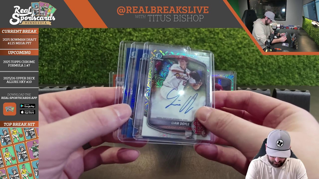 2025 Bowman Draft #115 MEGA CASE Pick Your Team (2/4/26)