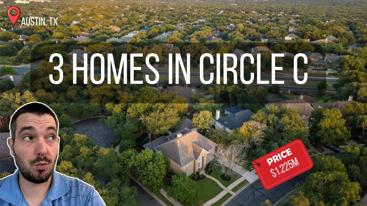 Дома на продажу в Circle C Austin | 3 объекта от 850 тыс. до 1,2 млн. долларов. Обзор и обзор