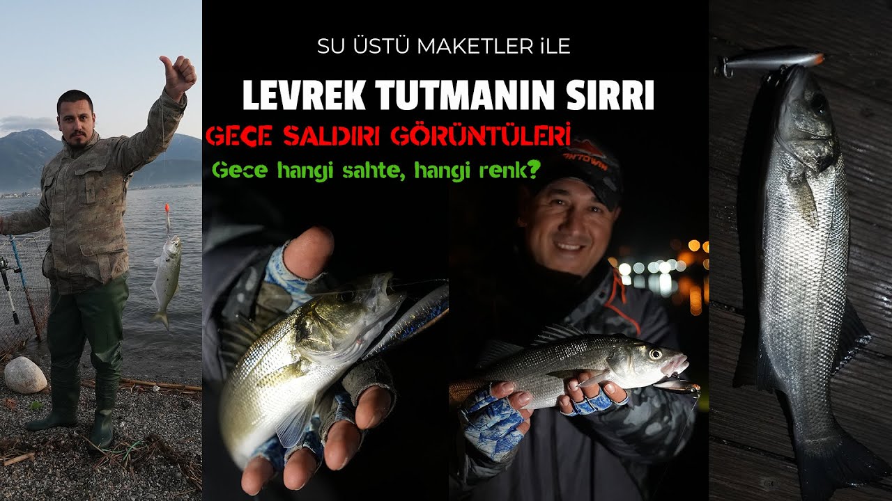 LEVREKLERİN İNİNE GİRDİK, AT-ÇEK SALDIRI GÖRÜNTÜLERİ ile BERABER BALIK TUTTUK!