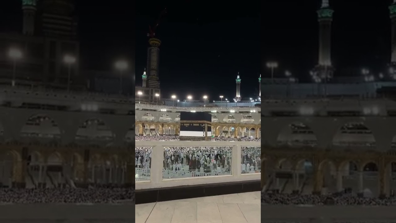 أذان الفجر الأول من المسجد الحرام للمؤذن الشيخ أحمد فاروق حضراوي ليوم الأربعاء ٢٧ذو الحجة ١٤٤٣ه‍