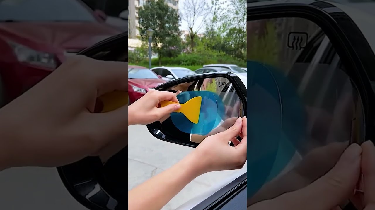 Waterproof Car Side Anti-Fog Mirror Film Review&ndash; Drive Clear in Any Weather Ⓜ️ @MaviGadgets