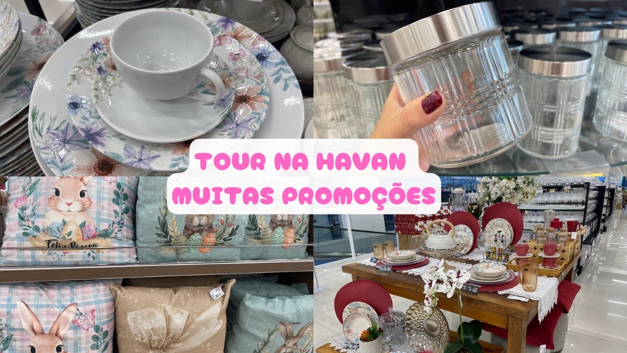Tour na Havan | promoção da semana | peças de  outlet | cama e mesa posta