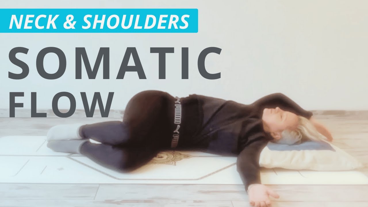 Somatic Flow Release For Neck & Shoulders | 20 Min | by Jaz Pilates ✨