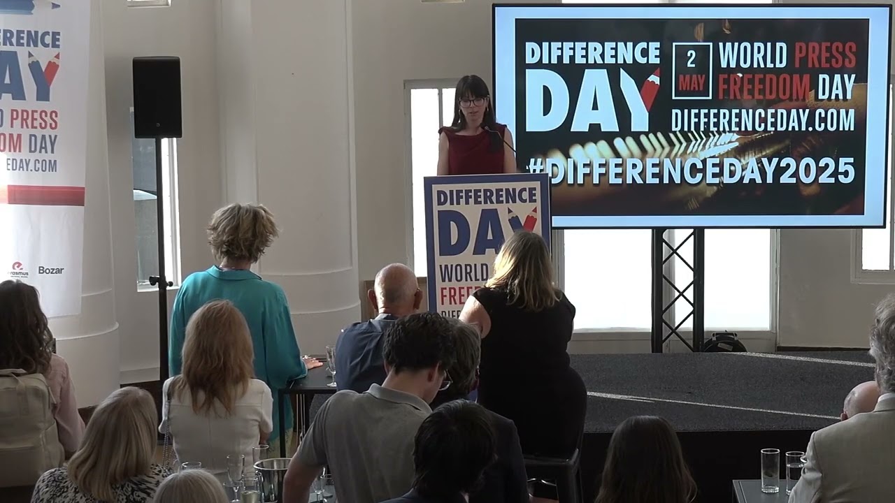 Difference Day Honorary Title 2025 acceptance speech by Cecilia Anesi for IRPI