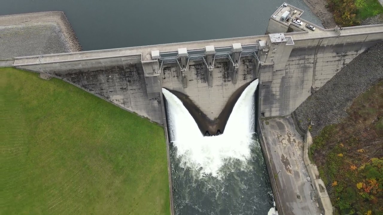 Drone Video of Kinzua Dam (10-12-2022)