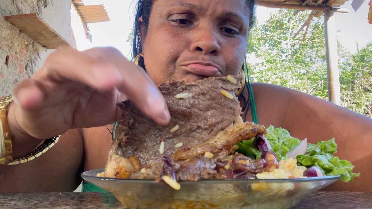 ALMOÇO DE HOJE AQUI NA ROÇA SURREAL DE GOSTOSO 🤤 🌺JÁ VOLTEI PRA CASA😍