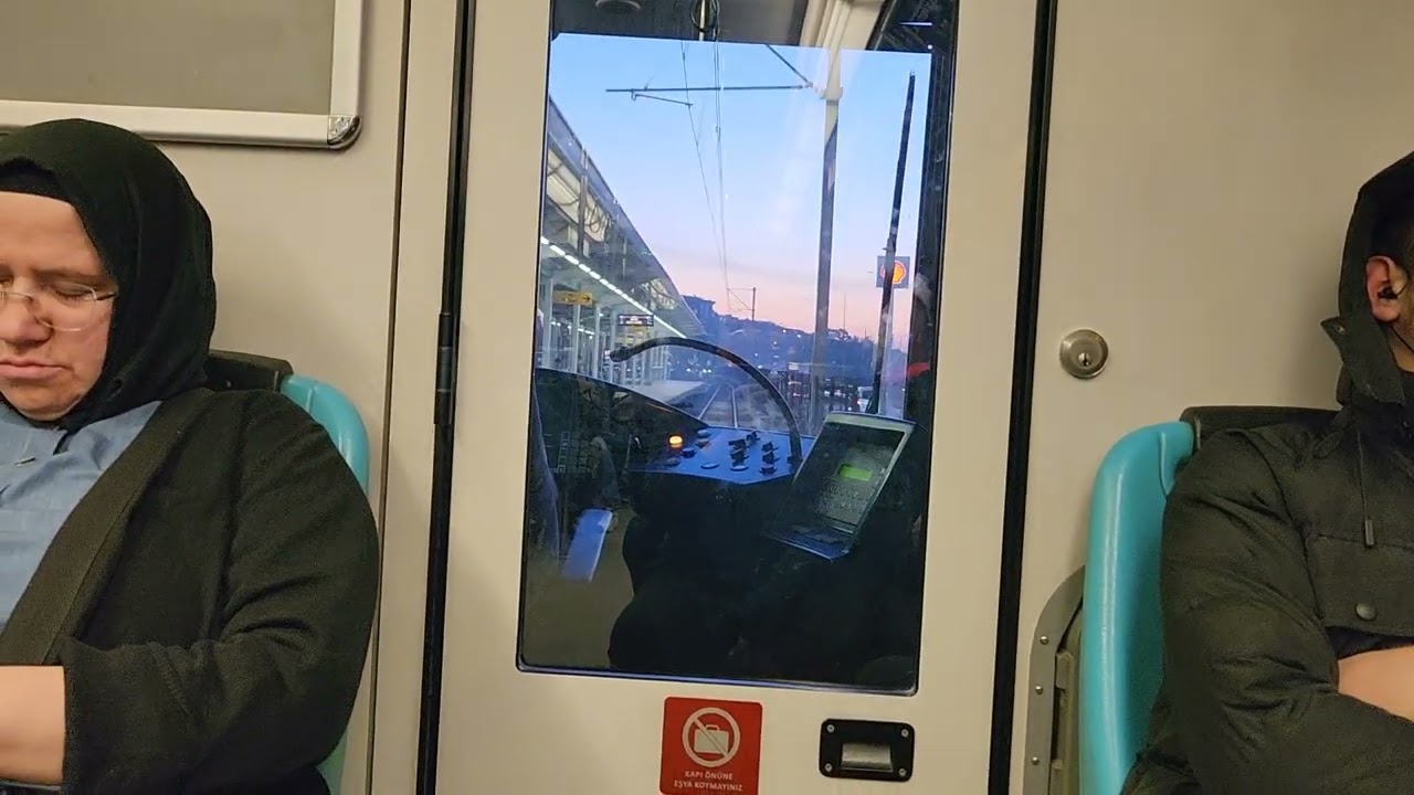 BursaRay Bursa Metrosu araç içi:01 siemens b80 Seyir Şehreküstü - Sırameşeler Arası HD!