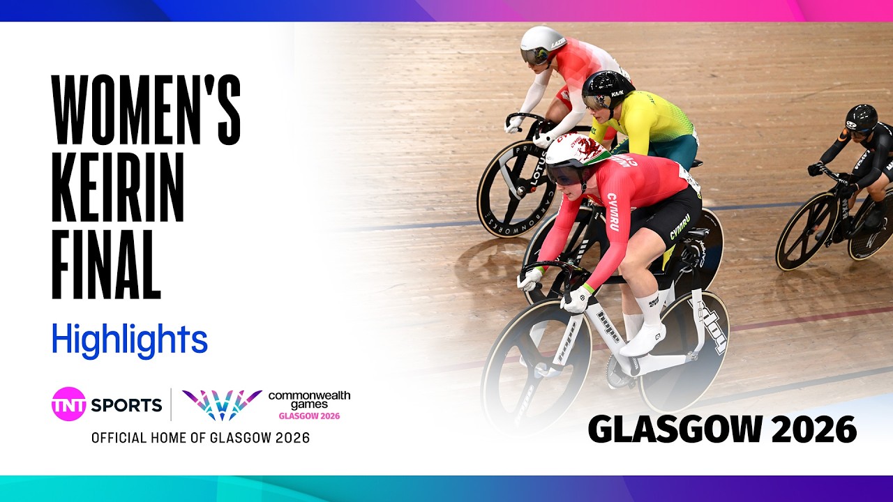 HIGH-SPEED CHAOS! 💨 | Cycling Women's Keirin Final | Glasgow 2026 Commonwealth Games