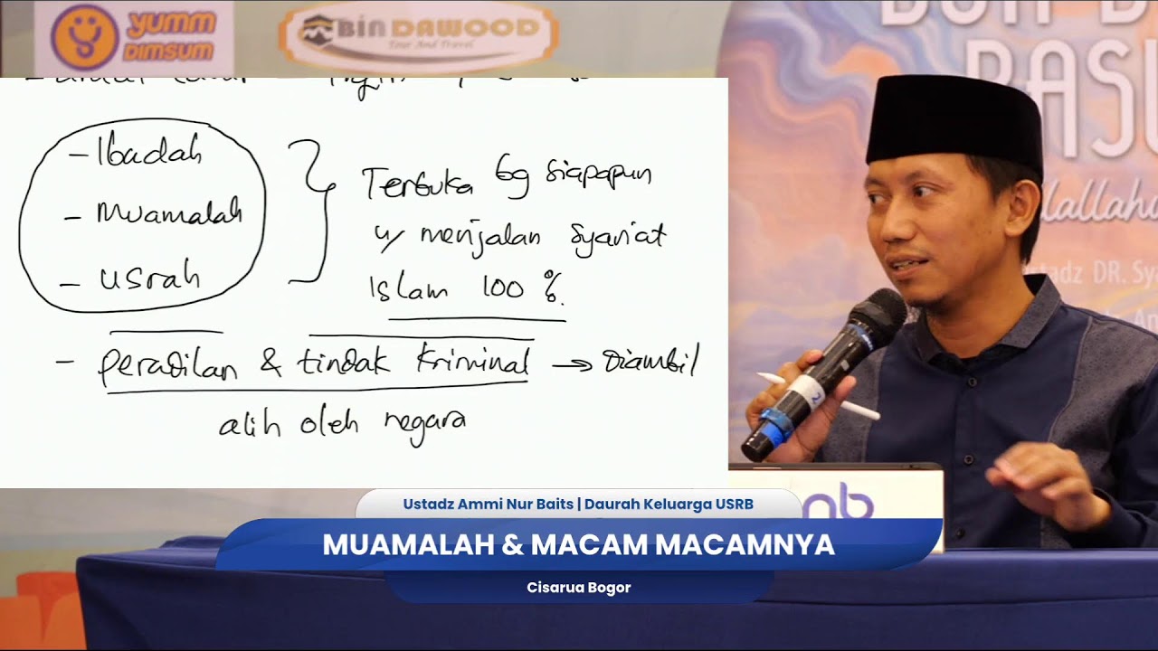 Muamalah & Macam Macamnya | Ustadz Ammi Nur Baits