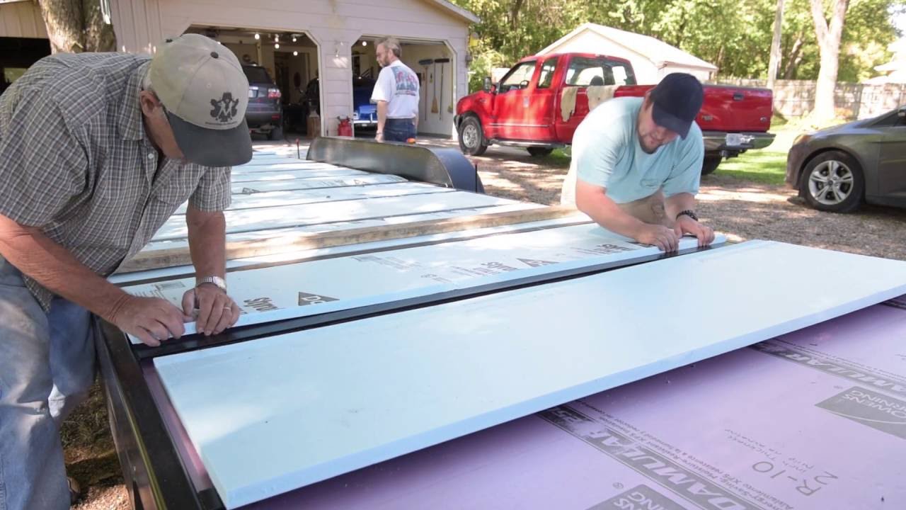 Building Our Tiny House: Step 1 - Insulating the Trailer