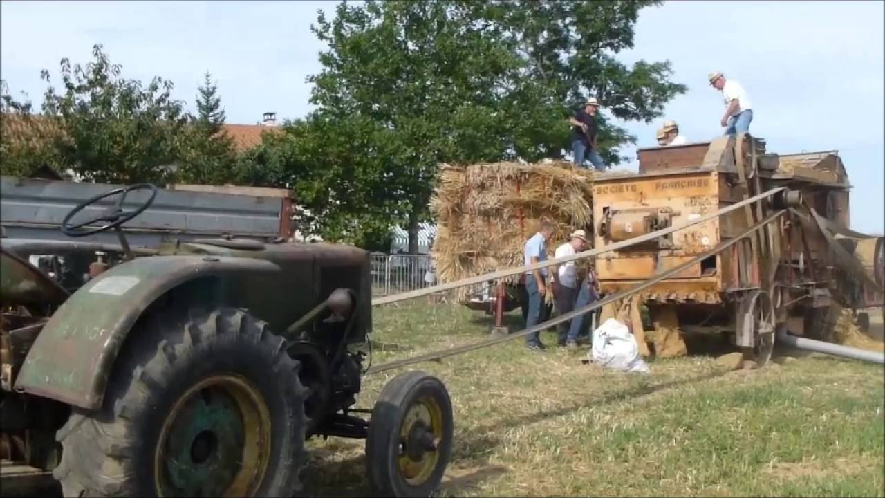 Fête de la batteuse Chevrières 2016  - Le Bessy d'antan - Ferme Duboeuf