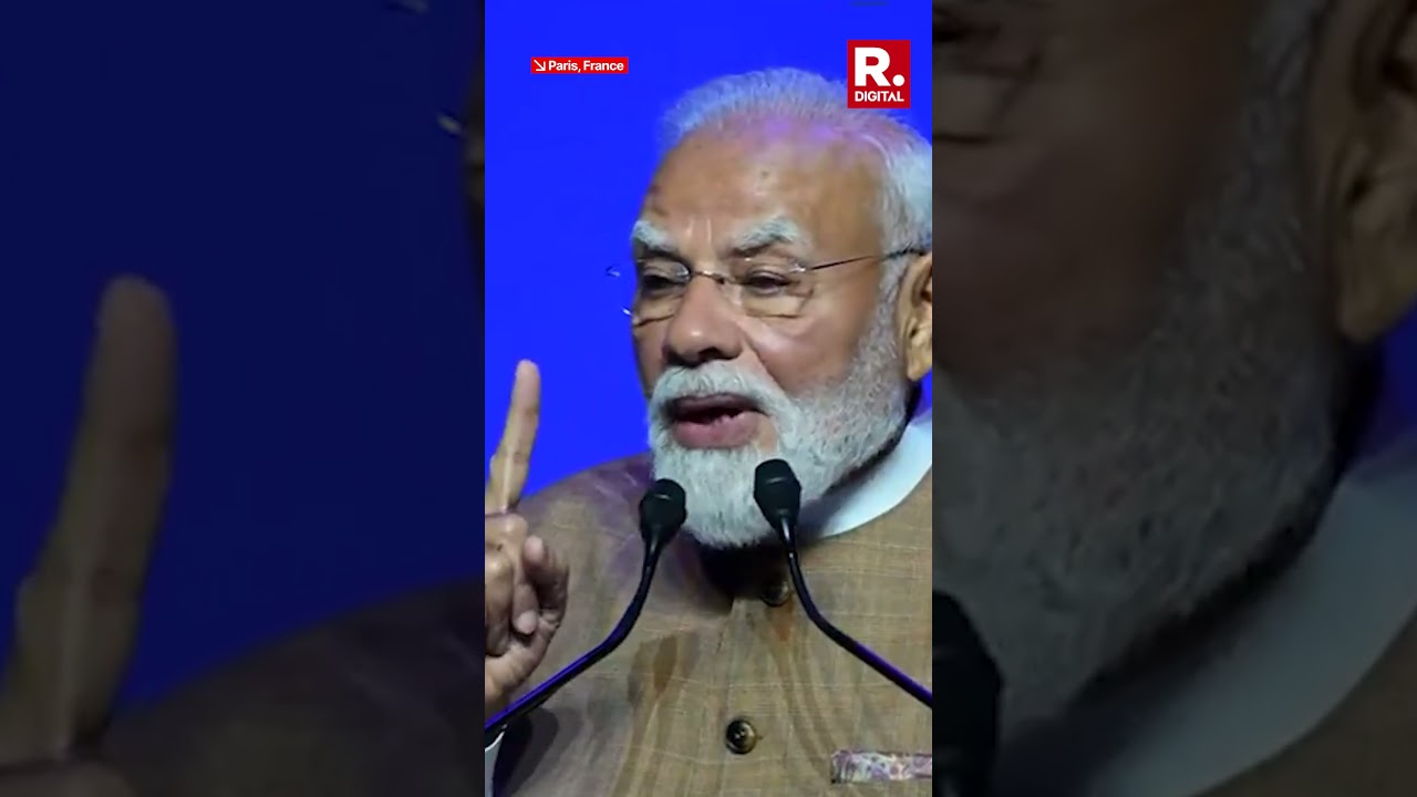 In Paris, PM Modi: &lsquo;India Isn&rsquo;t Just Preparing The Future, India Is Shaping It&rsquo;