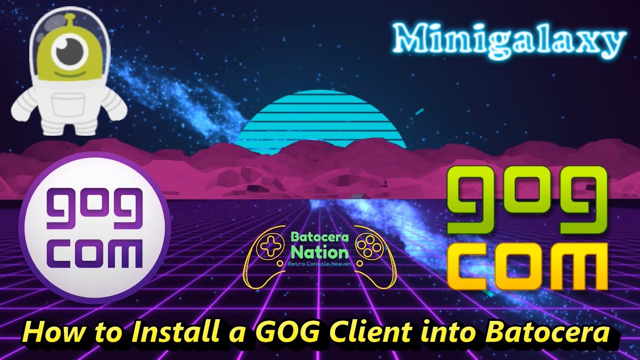 How to Install a GOG Client into Batocera
