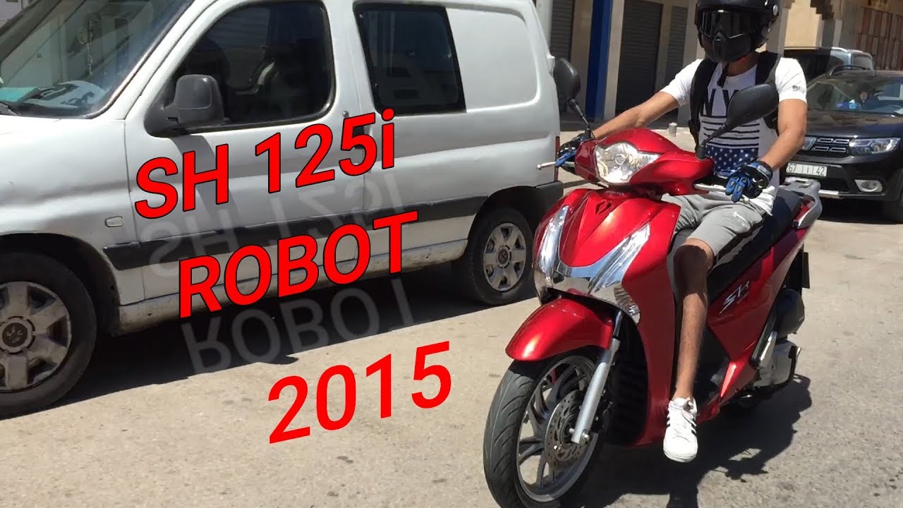 Test Ride : Honda Sh 125i - Robot 2015