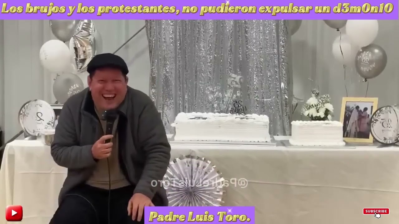 Los brujos y los protestantes, no pudieron expulsar un d3m0n10. Padre Luis Toro.