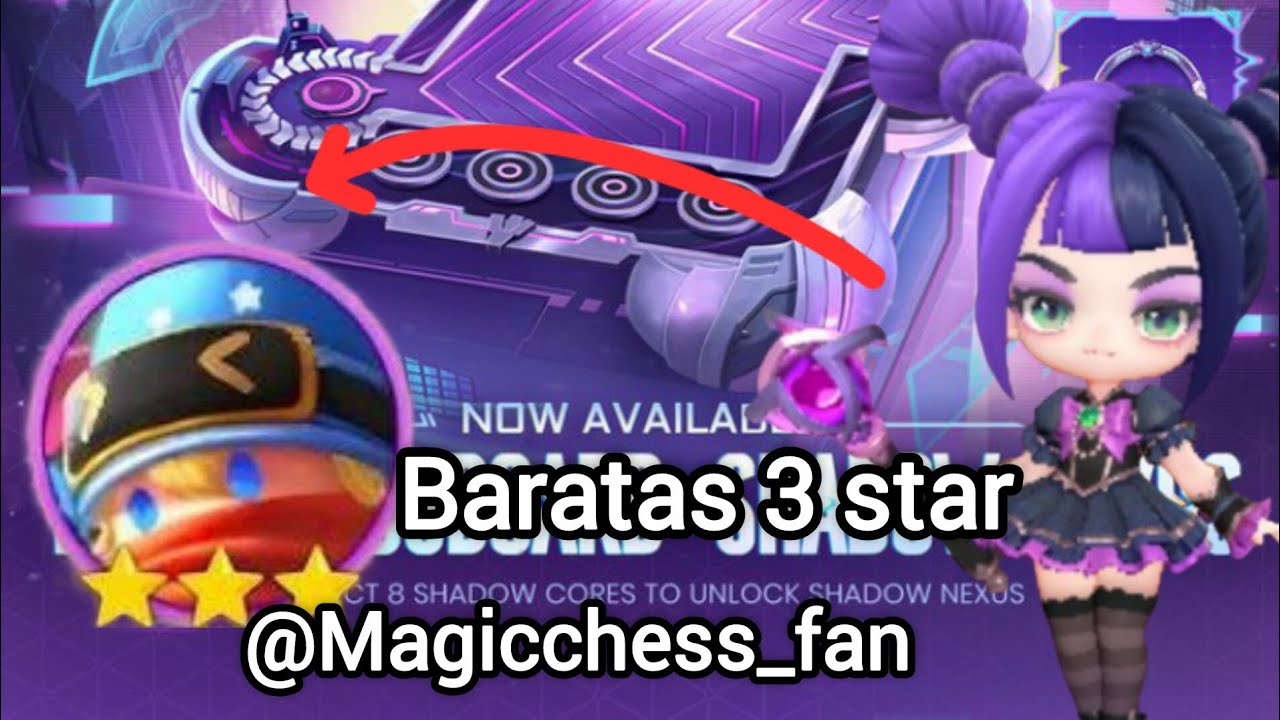 Magic chess go go comander lyila and baratas 3 star 