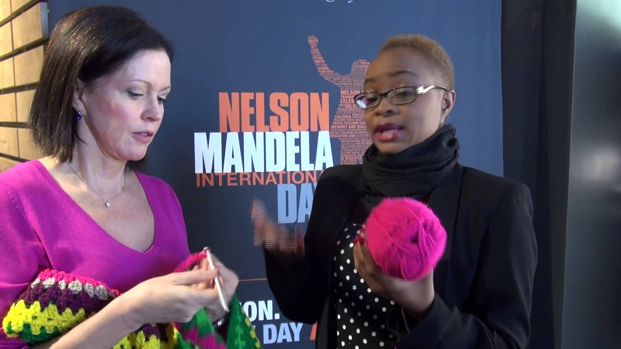 67 blankets for Nelson Mandela Day
