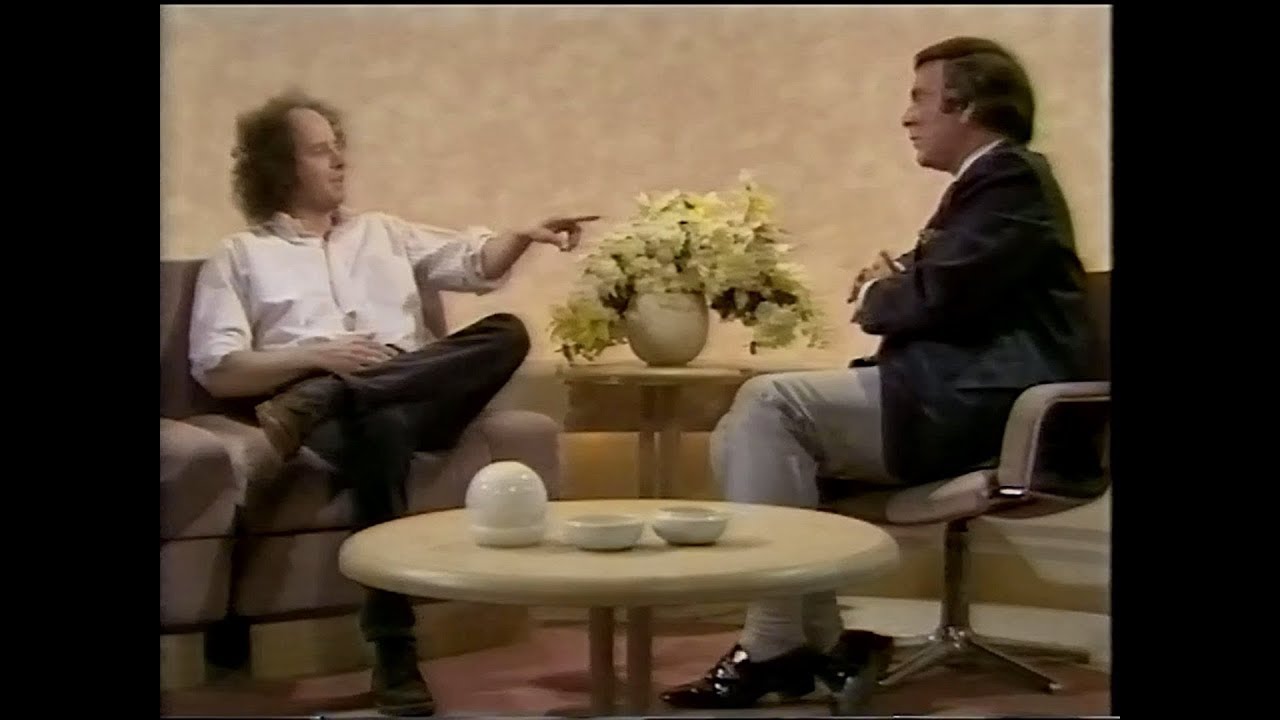 Steven Wright 1990s UK TV stand-up and subversive interview