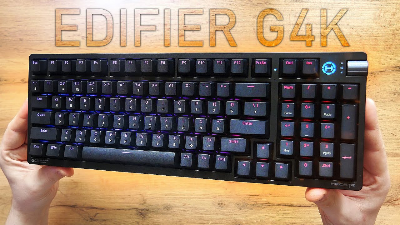 Клавиатура EDIFIER G4K / Обзор и тест