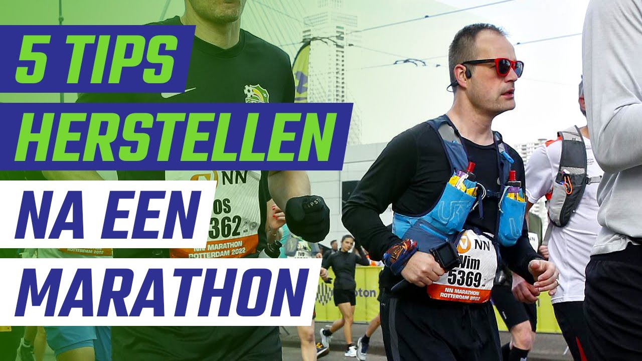5 Tips om sneller te herstellen na een marathon!