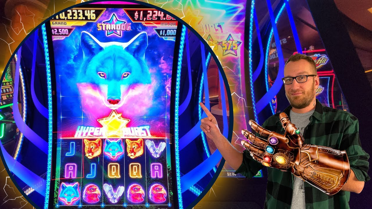 I Found the New HYPERBURST Slot Machines in Las Vegas!!