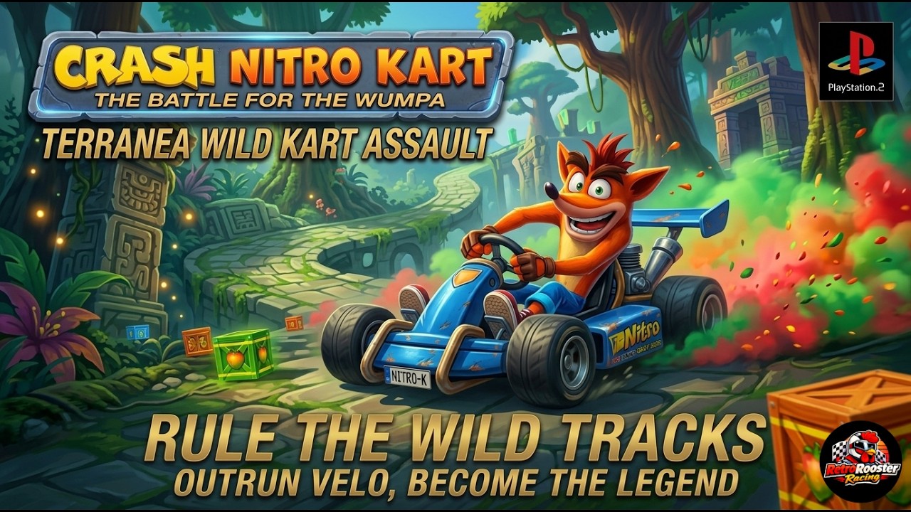 Crash Nitro Kart PS2 – Classic Kart Racing Chaos | Retro Gameplay