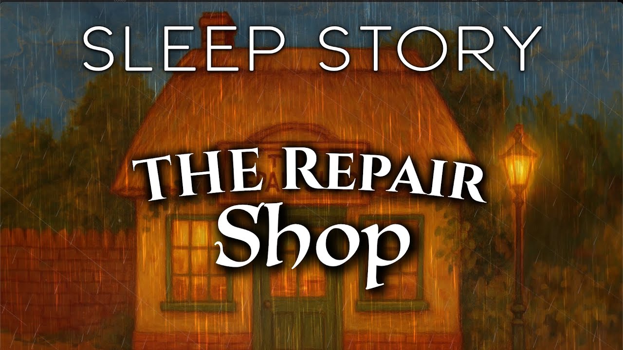A Rainy Day at the Repair Shop: A Cozy Bedtime Story
