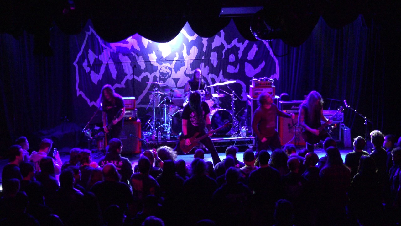 ENTOMBED A.D. Hollywood, CA. 1-17-2017